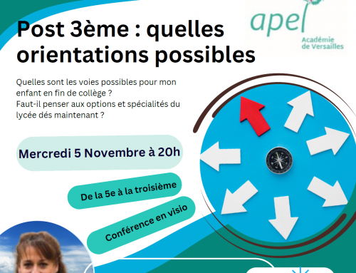 Post 3ème, quelles orientations possibles ?